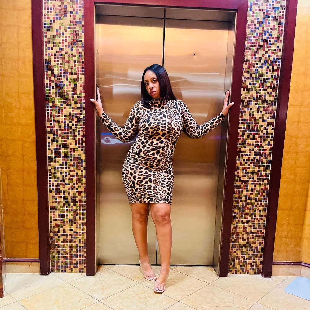 Leopard dress